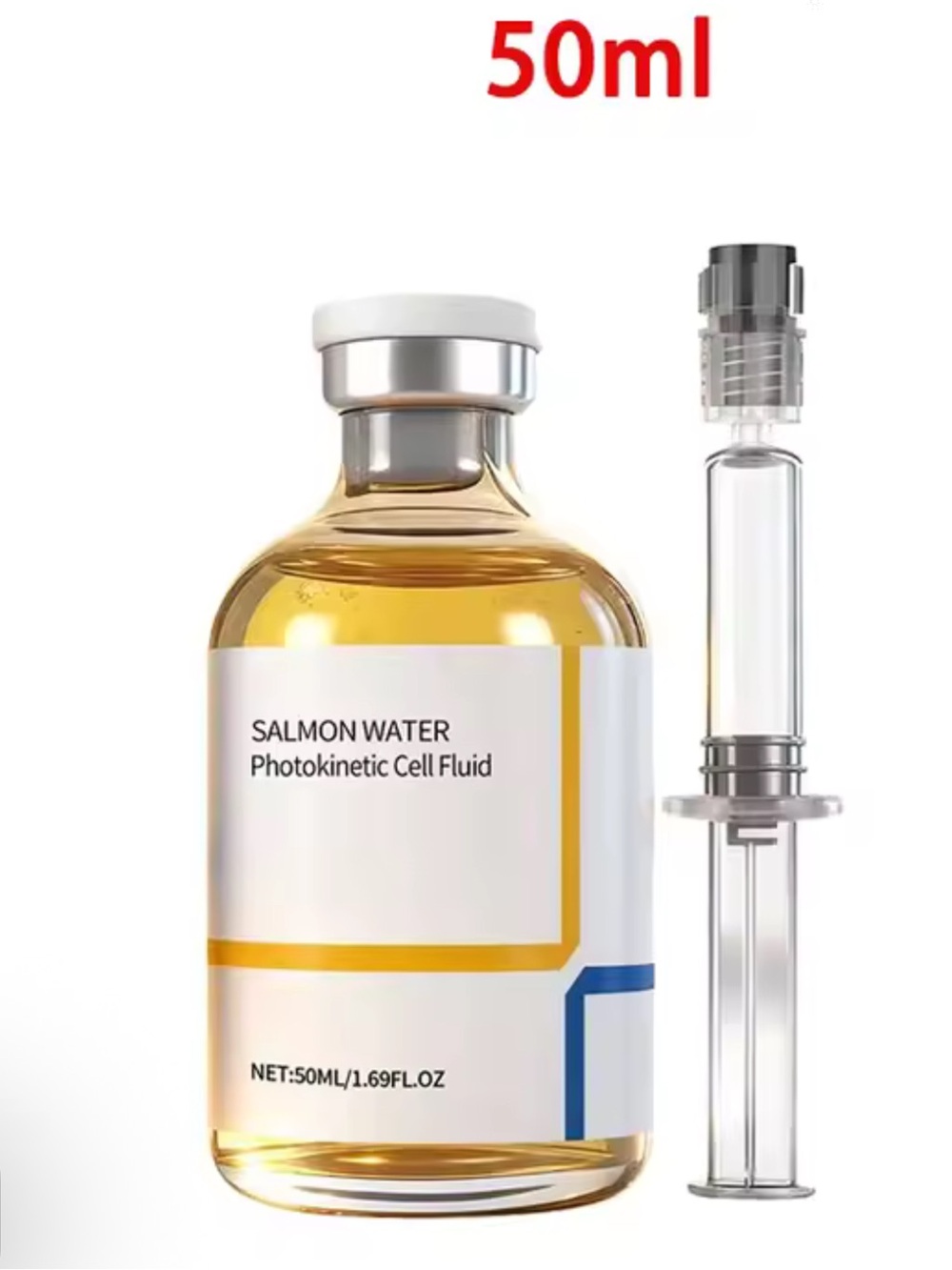 Korean skin care Photokinetic Cell Fluid – 50ml Salmon/Gold Skin Serum